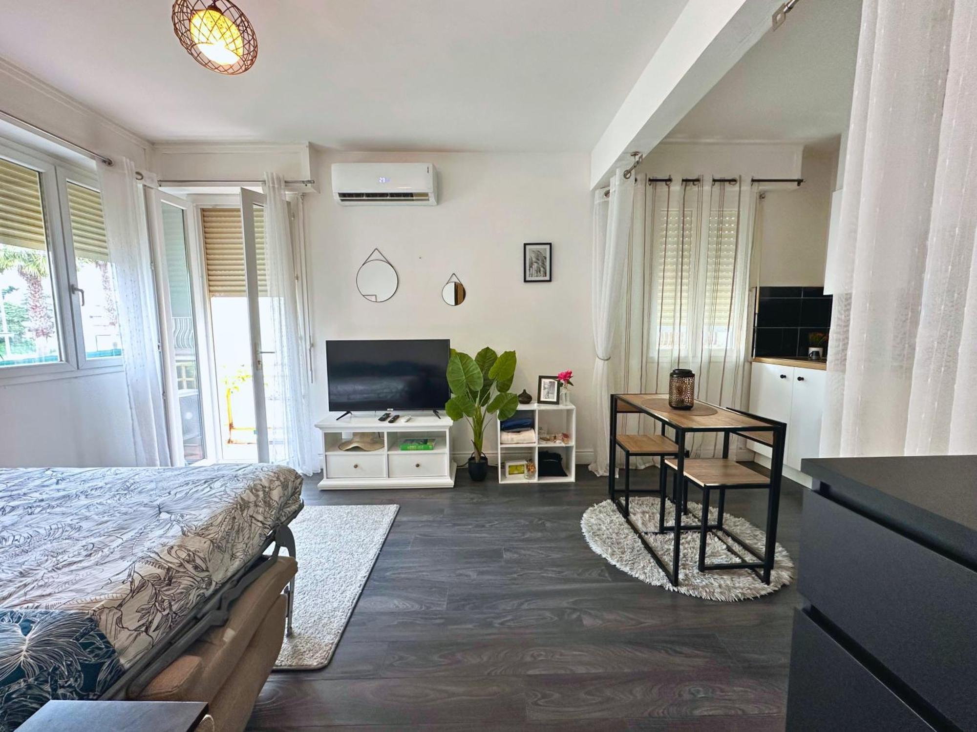 Cosy Palm Beach, Studio Pres De La Mer Et De La Croisette 칸느 외부 사진